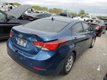 2014 Hyundai Elantra Se Blue vin: KMHDH4AE4EU212956