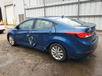 2015 Hyundai Elantra Se Синий vin: KMHDH4AE4FU420238