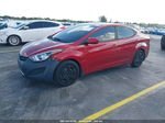 2016 Hyundai Elantra Se Красный vin: KMHDH4AE4GU575020