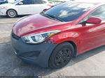 2016 Hyundai Elantra Se Красный vin: KMHDH4AE4GU575020