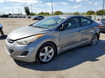 2011 Hyundai Elantra Gls Gray vin: KMHDH4AE5BU093830