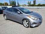 2011 Hyundai Elantra Gls Gray vin: KMHDH4AE5BU093830