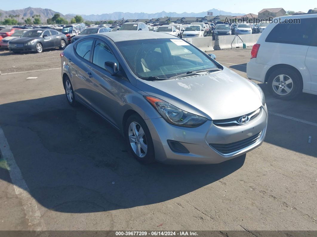 2011 Hyundai Elantra Gls (ulsan Plant) Gray vin: KMHDH4AE5BU112490