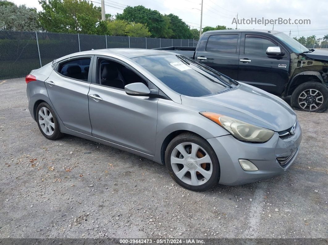 2011 Hyundai Elantra Limited (ulsan Plant) Серебряный vin: KMHDH4AE5BU155730