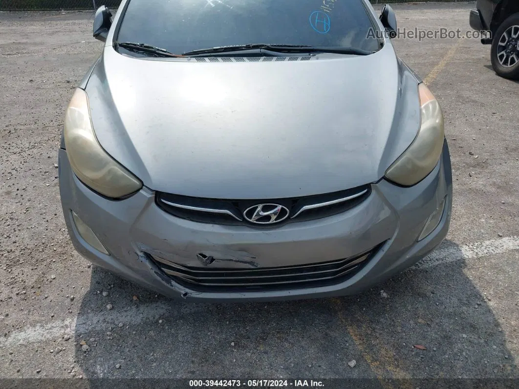 2011 Hyundai Elantra Limited (ulsan Plant) Silver vin: KMHDH4AE5BU155730