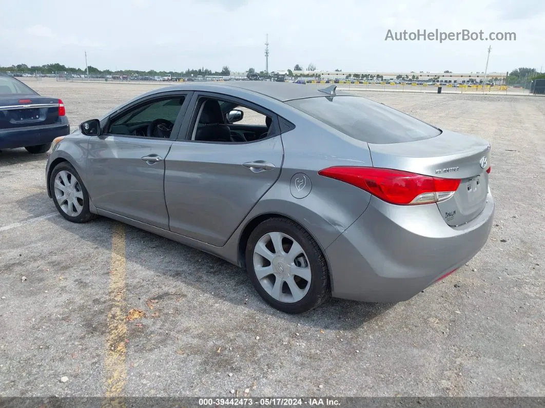 2011 Hyundai Elantra Limited (ulsan Plant) Серебряный vin: KMHDH4AE5BU155730