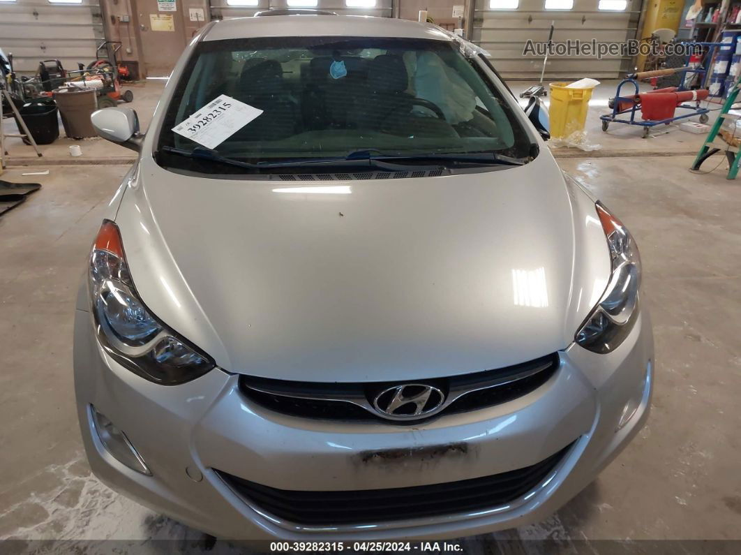 2012 Hyundai Elantra Gls (ulsan Plant) Gray vin: KMHDH4AE5CU254016