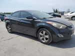 2012 Hyundai Elantra Gls Black vin: KMHDH4AE5CU341172