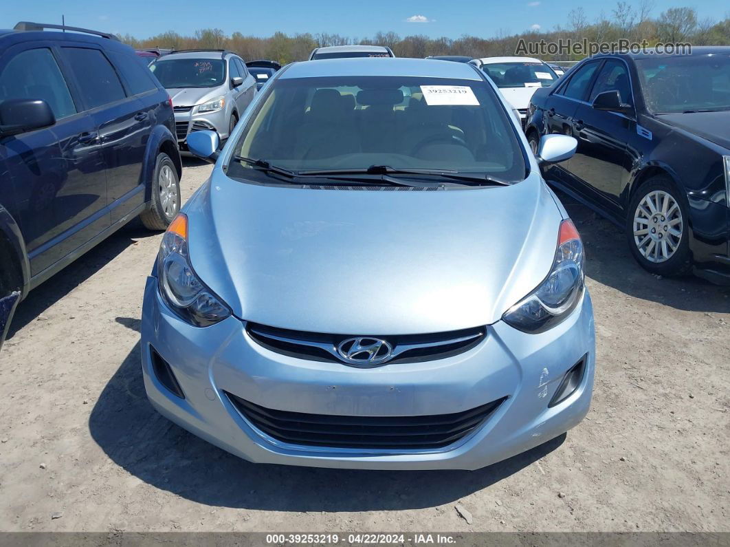 2012 Hyundai Elantra Gls (ulsan Plant) Blue vin: KMHDH4AE5CU363026