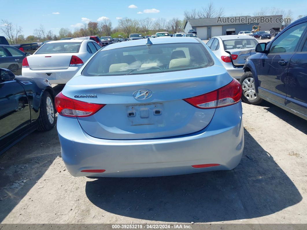 2012 Hyundai Elantra Gls (ulsan Plant) Blue vin: KMHDH4AE5CU363026