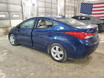 2013 Hyundai Elantra Gls Blue vin: KMHDH4AE5DU490389