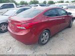 2013 Hyundai Elantra Gls Red vin: KMHDH4AE5DU526209