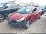 2013 Hyundai Elantra Gls Red vin: KMHDH4AE5DU526209