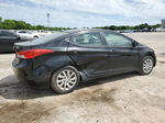 2013 Hyundai Elantra Gls Black vin: KMHDH4AE5DU551806