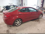 2013 Hyundai Elantra Limited Красный vin: KMHDH4AE5DU592811