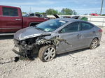 2013 Hyundai Elantra Gls Gray vin: KMHDH4AE5DU678975