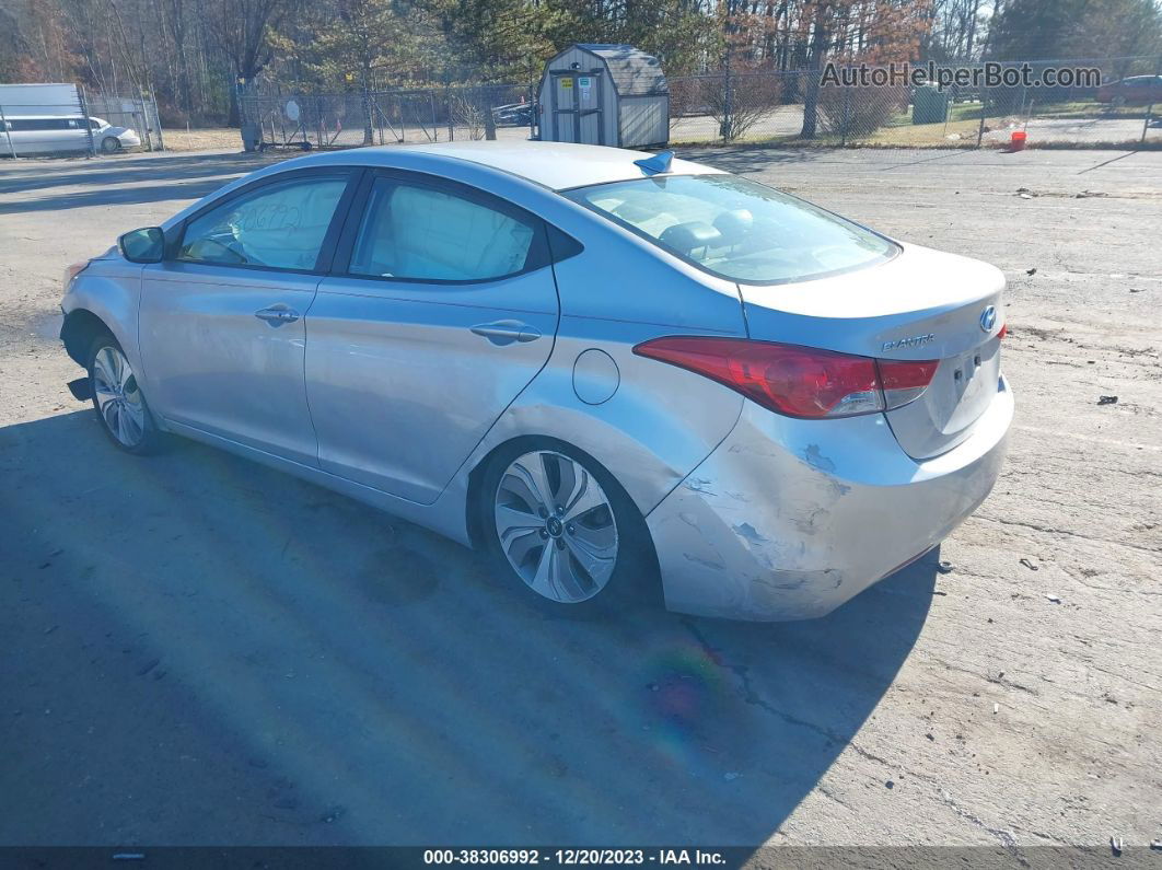 2013 Hyundai Elantra Limited (ulsan Plant) Silver vin: KMHDH4AE5DU685568