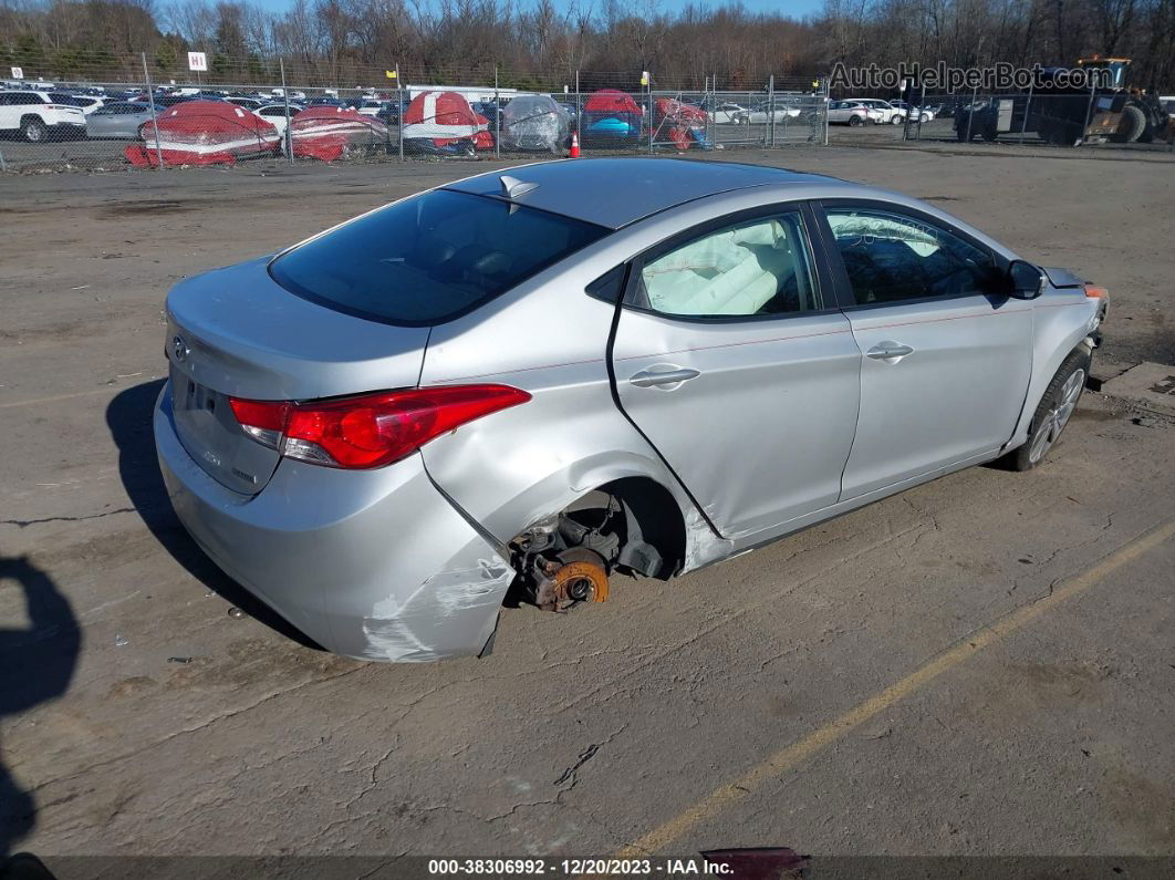 2013 Hyundai Elantra Limited (ulsan Plant) Silver vin: KMHDH4AE5DU685568