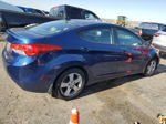 2013 Hyundai Elantra Gls Синий vin: KMHDH4AE5DU751441