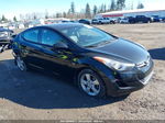 2013 Hyundai Elantra Gls Black vin: KMHDH4AE5DU773410