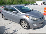 2013 Hyundai Elantra Gls Gray vin: KMHDH4AE5DU897547