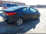 2013 Hyundai Elantra Gls Black vin: KMHDH4AE5DU959772