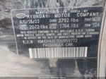 2013 Hyundai Elantra Gls Black vin: KMHDH4AE5DU959772