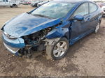 2013 Hyundai Elantra Gls (ulsan Plant) Blue vin: KMHDH4AE5DU968035