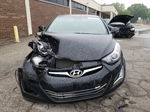 2014 Hyundai Elantra Se Black vin: KMHDH4AE5EU058371