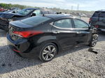 2014 Hyundai Elantra Se Черный vin: KMHDH4AE5EU067913