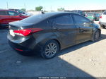 2014 Hyundai Elantra Se Черный vin: KMHDH4AE5EU072044