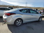 2014 Hyundai Elantra Se Silver vin: KMHDH4AE5EU107746