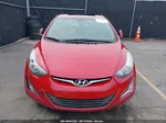 2014 Hyundai Elantra Limited Red vin: KMHDH4AE5EU133487