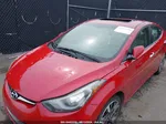 2014 Hyundai Elantra Limited Красный vin: KMHDH4AE5EU133487