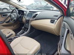 2014 Hyundai Elantra Limited Красный vin: KMHDH4AE5EU133487