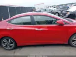 2014 Hyundai Elantra Limited Red vin: KMHDH4AE5EU133487