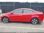 2014 Hyundai Elantra Limited Red vin: KMHDH4AE5EU133487