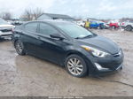 2014 Hyundai Elantra Se Black vin: KMHDH4AE5EU164822