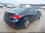 2014 Hyundai Elantra Se Black vin: KMHDH4AE5EU164822