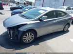 2014 Hyundai Elantra Se Gray vin: KMHDH4AE5EU168689