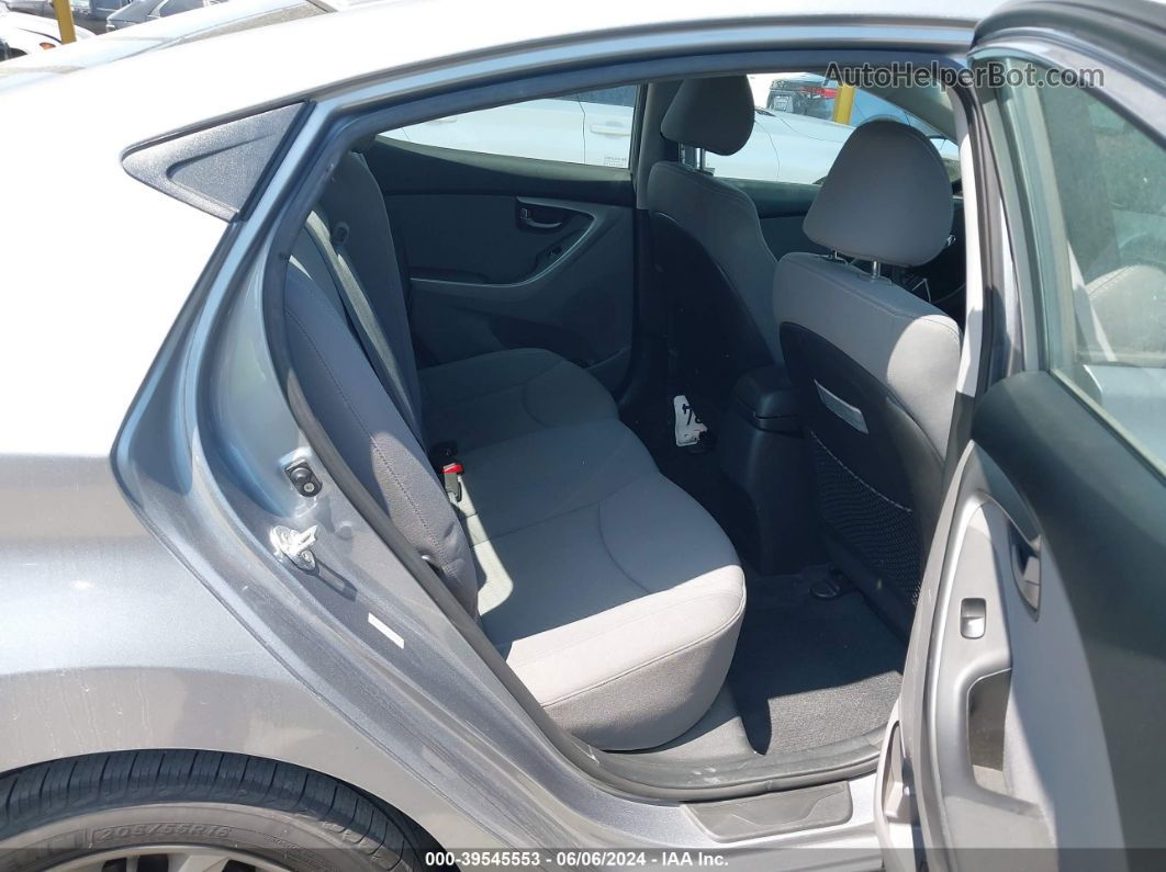 2014 Hyundai Elantra Se Серый vin: KMHDH4AE5EU168689