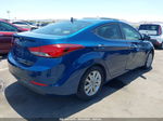 2016 Hyundai Elantra Se Blue vin: KMHDH4AE5GU542107