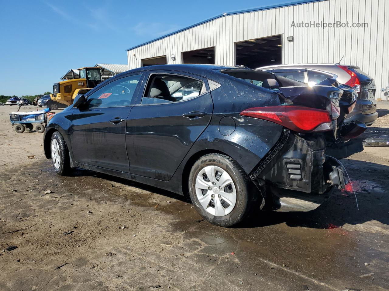 2016 Hyundai Elantra Se Black vin: KMHDH4AE5GU581828