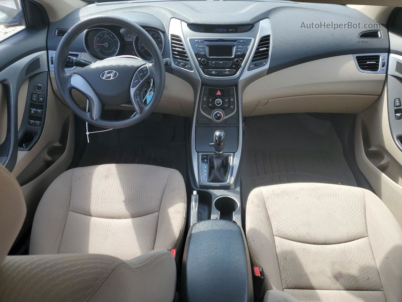 2016 Hyundai Elantra Se Красный vin: KMHDH4AE5GU584051