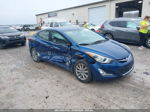 2016 Hyundai Elantra Se Blue vin: KMHDH4AE5GU618389