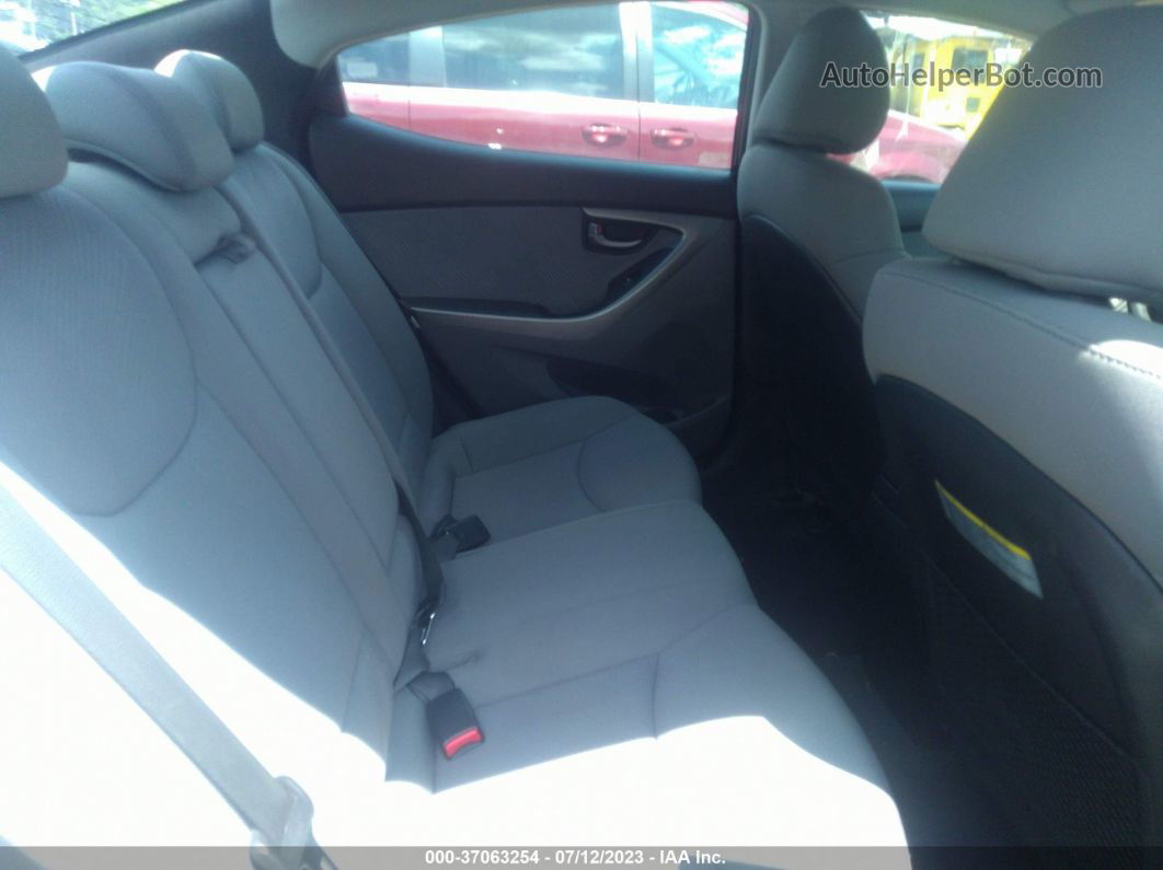 2011 Hyundai Elantra Gls Черный vin: KMHDH4AE6BU086837