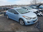 2011 Hyundai Elantra Gls (ulsan Plant) Light Blue vin: KMHDH4AE6BU091343