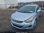 2011 Hyundai Elantra Gls (ulsan Plant) Light Blue vin: KMHDH4AE6BU091343