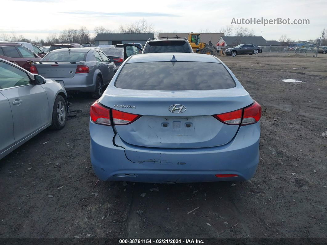 2011 Hyundai Elantra Gls (ulsan Plant) Light Blue vin: KMHDH4AE6BU091343