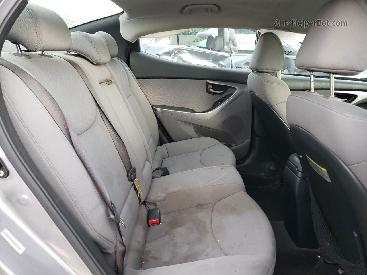 2011 Hyundai Elantra Gls Серый vin: KMHDH4AE6BU123546